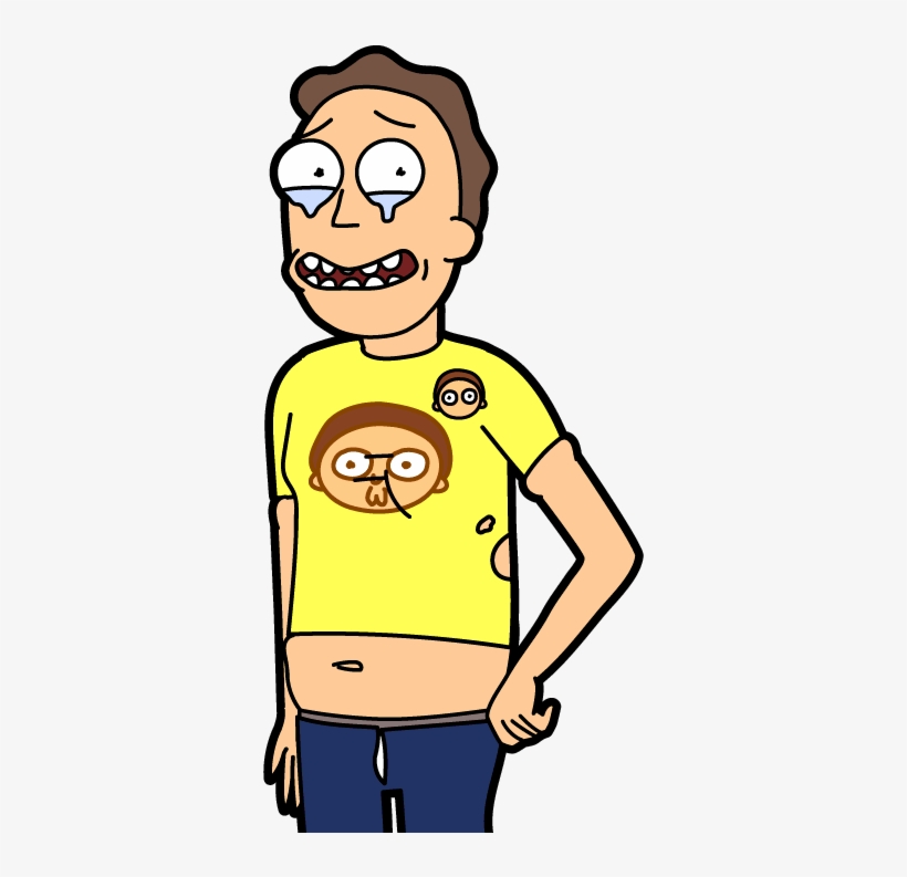 Super Morty Fan Jerry - Jerry Morty Pocket Mortys, transparent png download