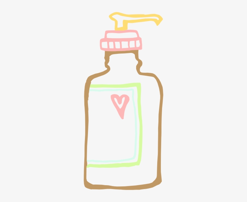 Soap Clipart Lotion Bottle - Lotion Bottle Clip Art, transparent png download