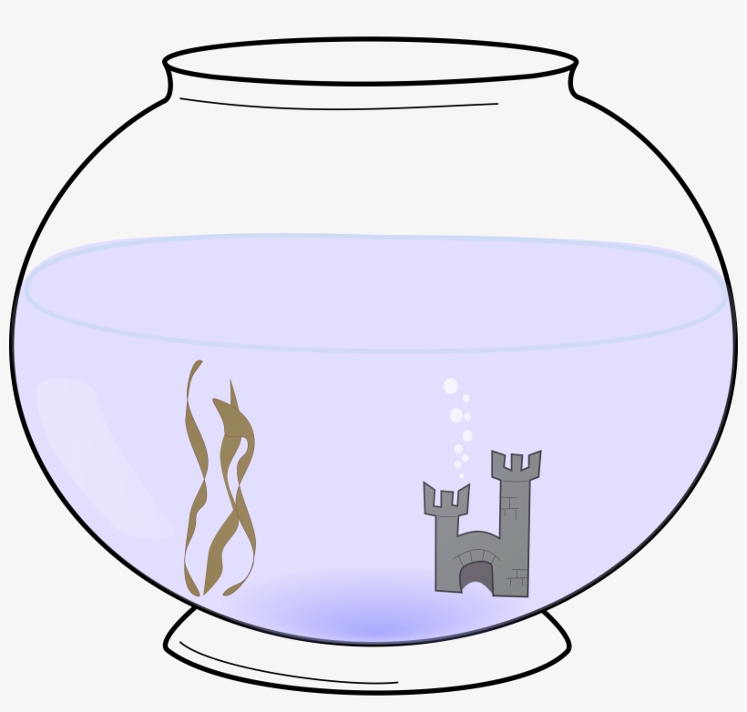 Free Fish Bowl Clipart Pictures - Fish Bowl Clip Art, transparent png download