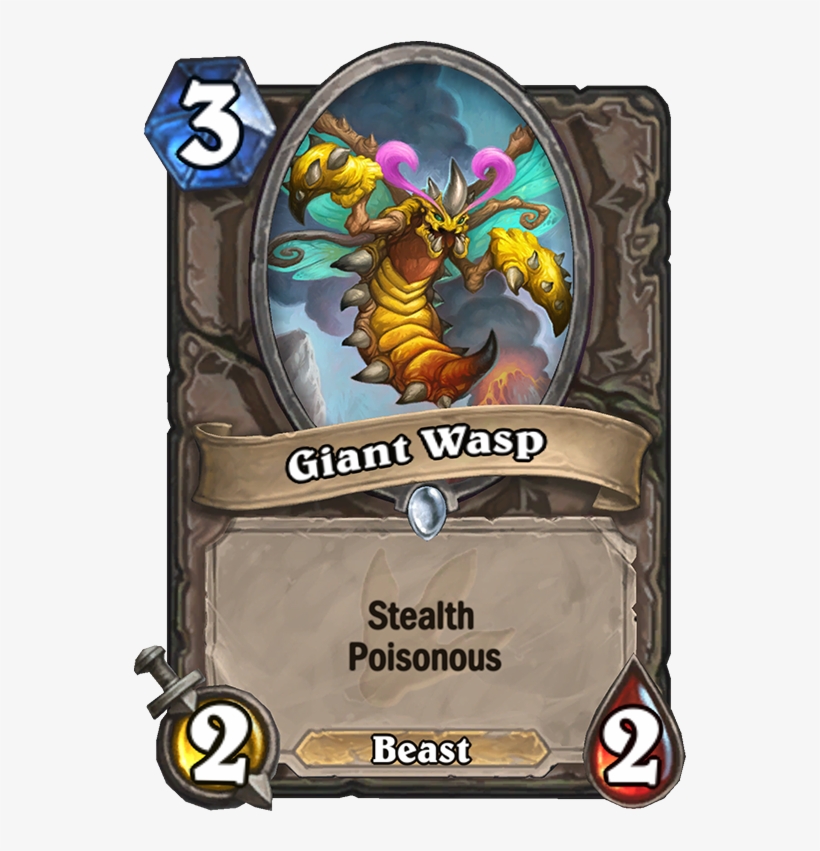 Giant Wasp Card, transparent png download