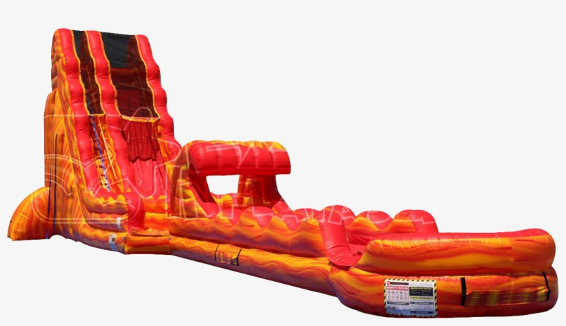 22ft Lava Rush With Slip And Slide, transparent png download