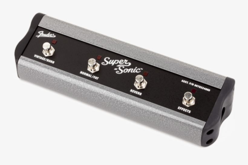 Fender Super-sonic Amplifier Footswitch, Amp Voicing,, transparent png download