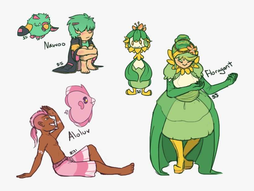 Pokemon Fusion Gijinka, transparent png download