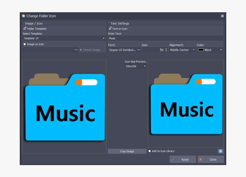 You Can Apply Any Text To A Folder Icon, By Selecting, transparent png download