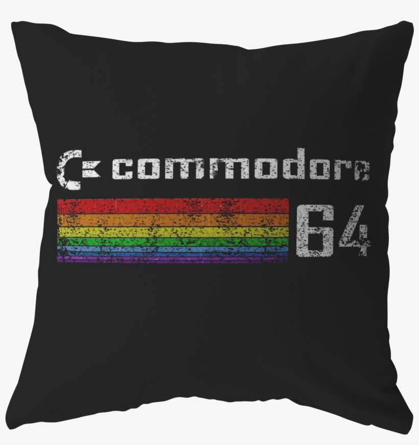 Retro Commodore 64 Pillow, transparent png download