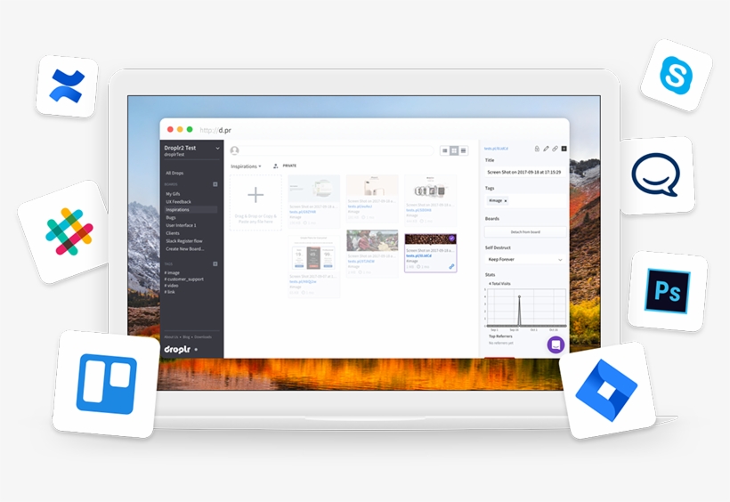 On Top Of That, Droplr Comes With A Number Of Useful, transparent png download