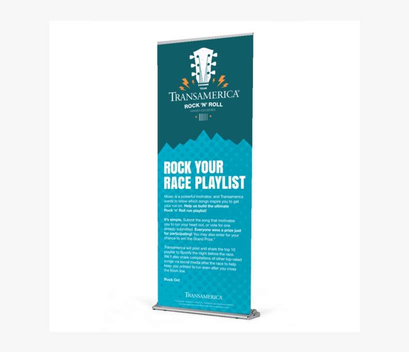 Transamerica Rock Playlist Banner, transparent png download