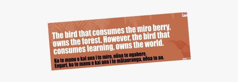 The Bird That Consumes The Miro Berry, Owns The Forest, transparent png download