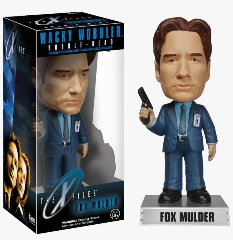 Fox Mulder Wacky Wobbler Bobble Head, transparent png download