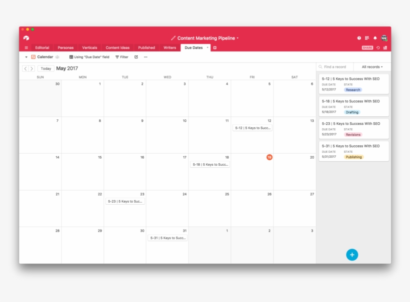 A Calendar View That Lets You Review Your Team's Progression, transparent png download