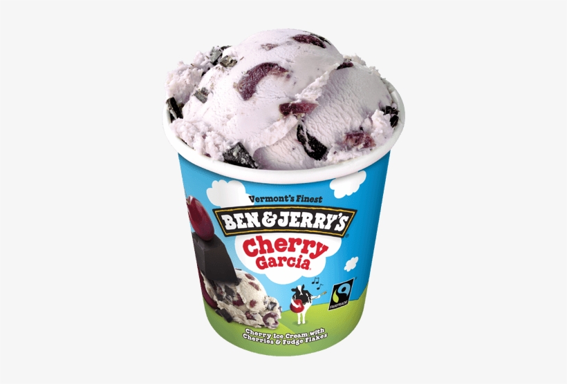 Cherry Garcia® Ben And Jerry's Cherry Garcia PNG Image Transparent