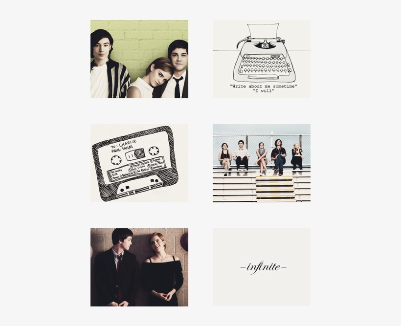 Emma Watson 2012 Logan Lerman The Perks Of Being A - Perks Of Being A Wallflower Design Personlized Style, transparent png download