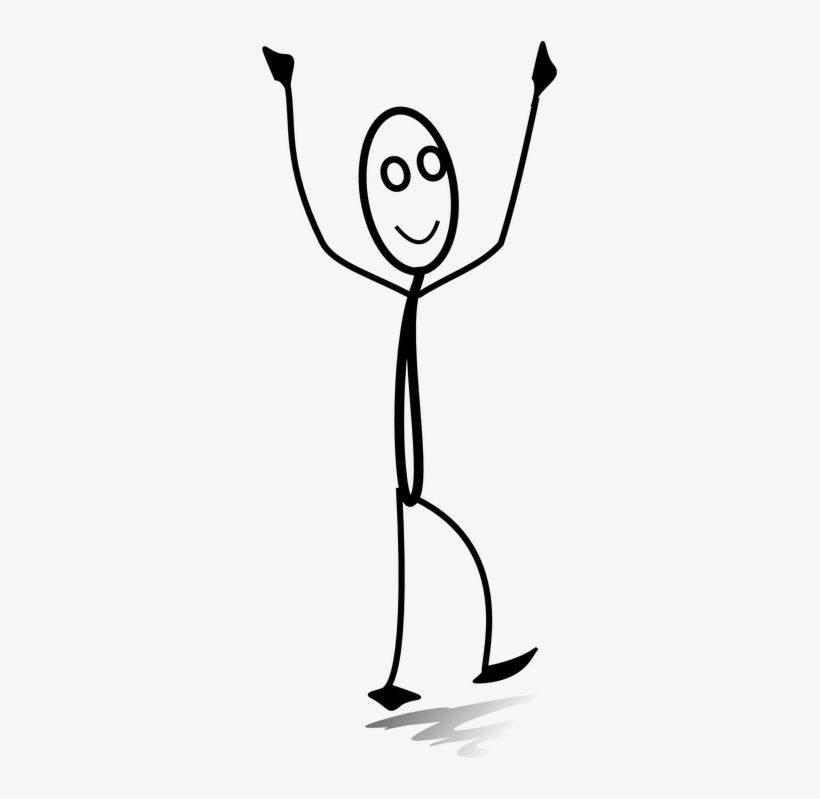 Stickman Hd Free Transparent - Great News! Pregnancy Announcement Card, transparent png download