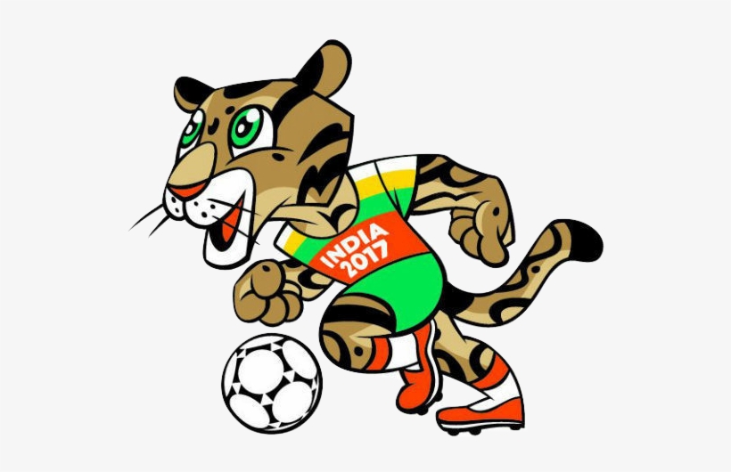 Kheleo The Clouded Leopard - Fifa U17 World Cup Mascot, transparent png download