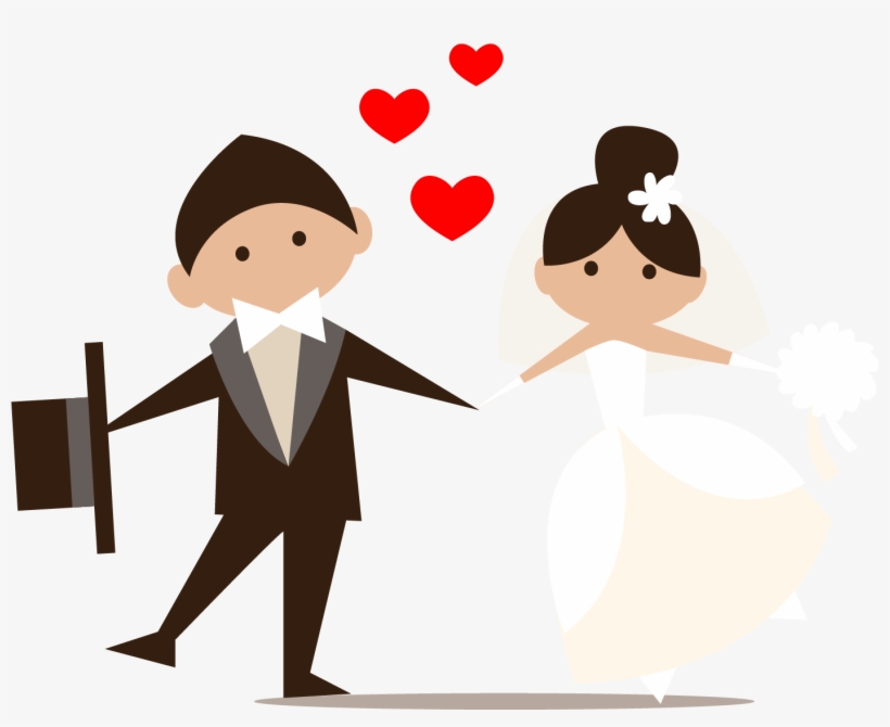 Silhouette Transparent Background Clipartxtras Marriage - Married Clipart Png, transparent png download