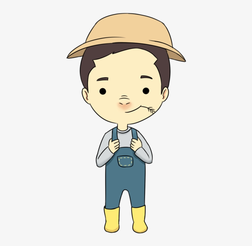 Farmer Travis - Boy Farmer Png, transparent png download