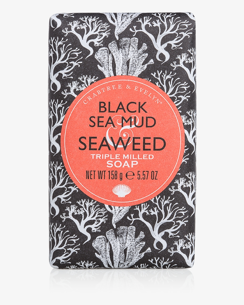 Black Sea Mud & Seaweed Triple Milled Soap - Crabtree And Evelyn Heritage Black Sea Mud, transparent png download