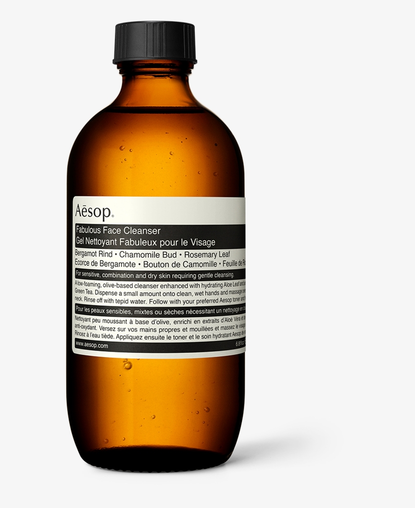 Aesop Skin Fabulous Face Cleanser 200ml Large - Aesop Fabulous Face Cleanser 200ml, transparent png download