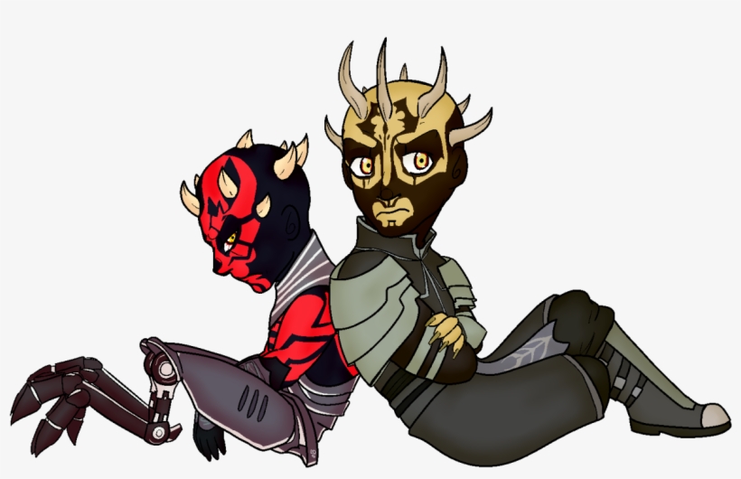 Just Some Cheebs I Did Of The Babes - Darth Maul, transparent png download