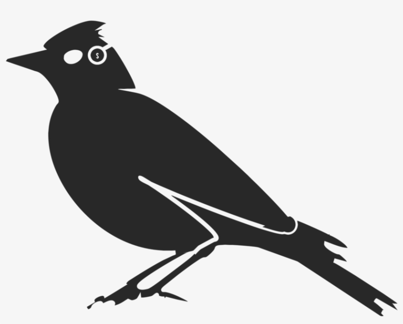Skylark Beats Logo By Ghostlycatalyst On Deviantart - Skylark Bird Silhouette, transparent png download