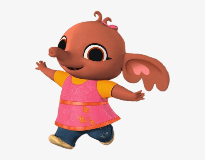 Bing Bunny Sula Running - Ravensburger 4 Shaped Jigsaw Puzzles, transparent png download