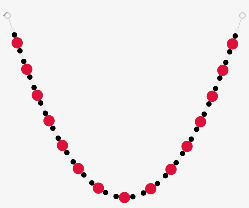 Beads Vector Bead Necklace - Three In One Ela Rae, transparent png download