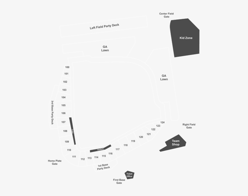 Chicago Cubs Vs - Sloan Park Section 102, transparent png download
