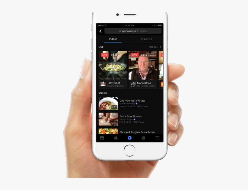 Facebook Live Video Takes Over App As Ceo Mark Zuckerberg - Video Facebook Live Png, transparent png download