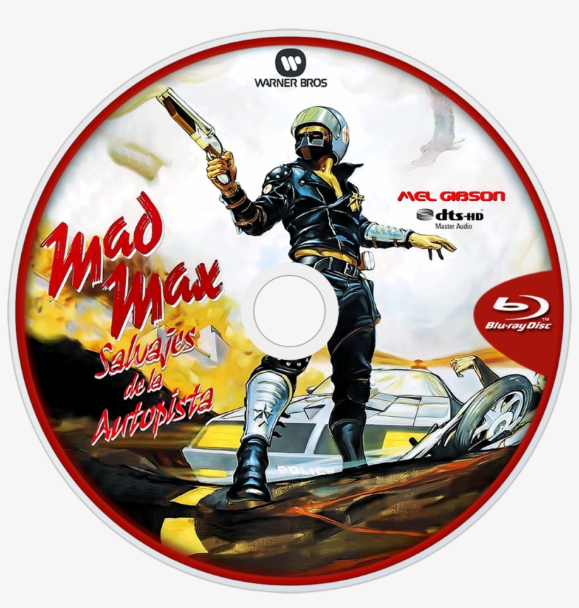 Mad Max Bluray Disc Image - Mad Max Movie Poster 1979, transparent png download