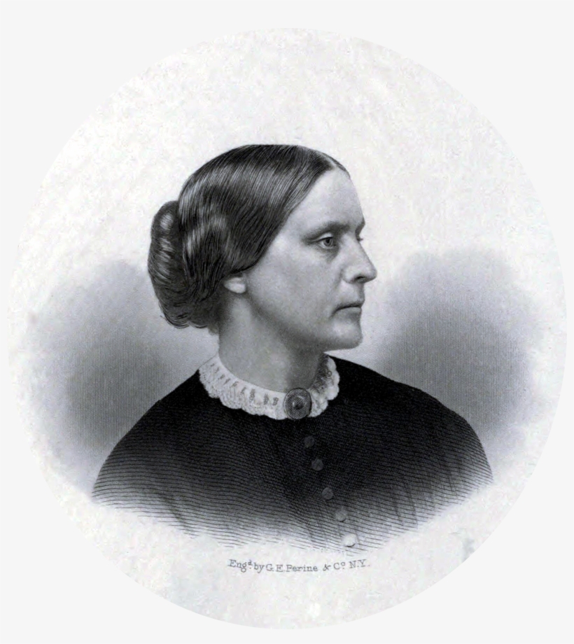Susan B Anthony - Brief Biography Of Susan B. Anthony, transparent png download