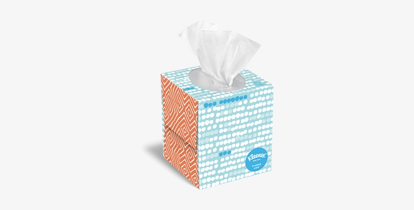 Kleenex® Trusted Care Upright Cartons Come In Different - Facial Tissue, transparent png download