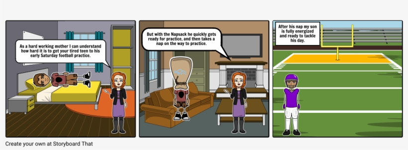Nap Sack - Cartoon, transparent png download