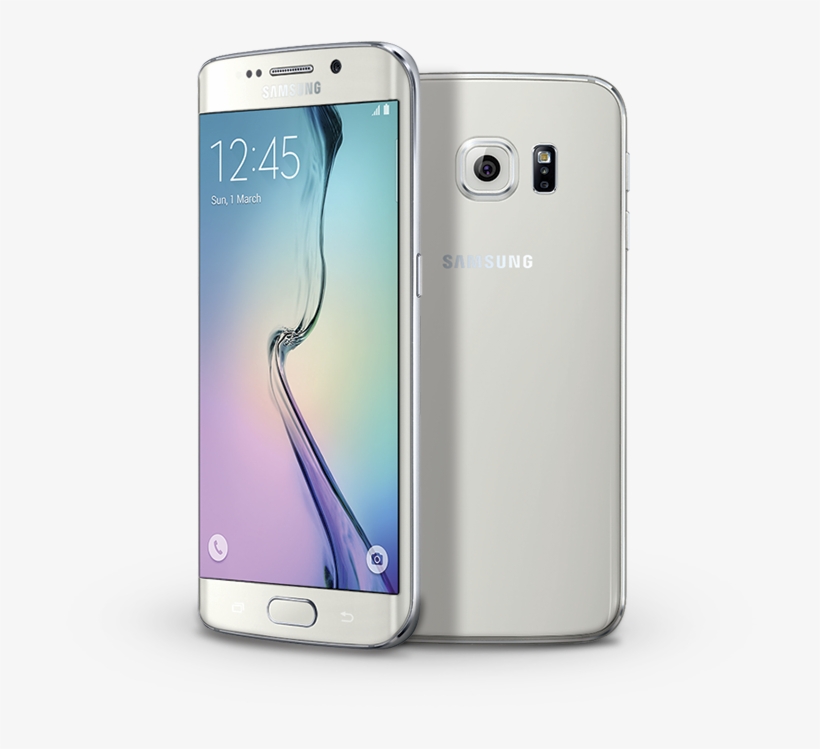 Galaxy S6 Edge Repair Samsung Galaxy S6 Edge 32 Gb White Pearl Unlocked PNG Image