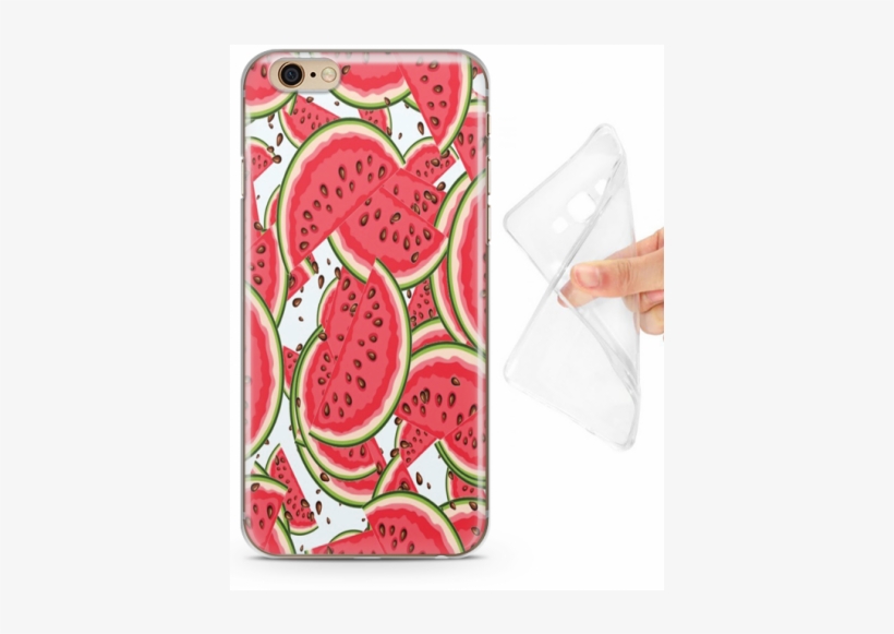 Husa Silicon Pepeni Watercolor - Watermelon Backpack By Markashkenazi, transparent png download