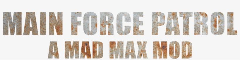Mad Max Title - Mad Max, transparent png download