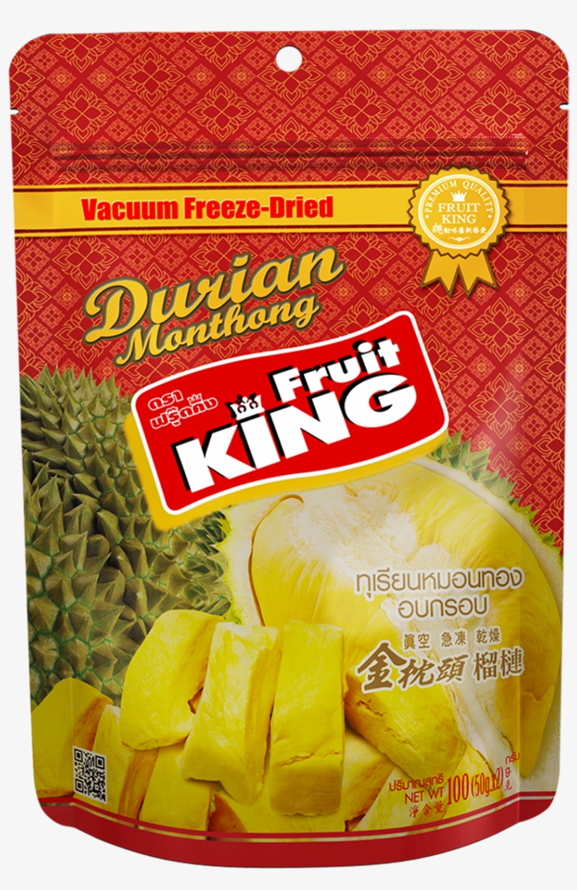 Vacuum Freeze-dried Durian Monthong - Fruit King, transparent png download