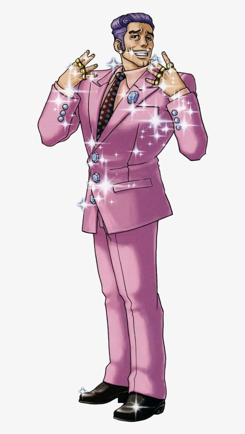 What Happened To The Original Character Designer Of - Phoenix Wright Redd White, transparent png download