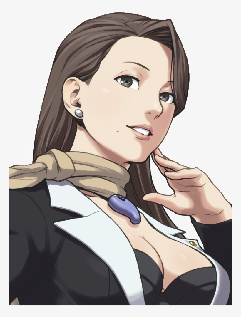 Aged - Phoenix Wright Ace Attorney Mia Fey, transparent png download