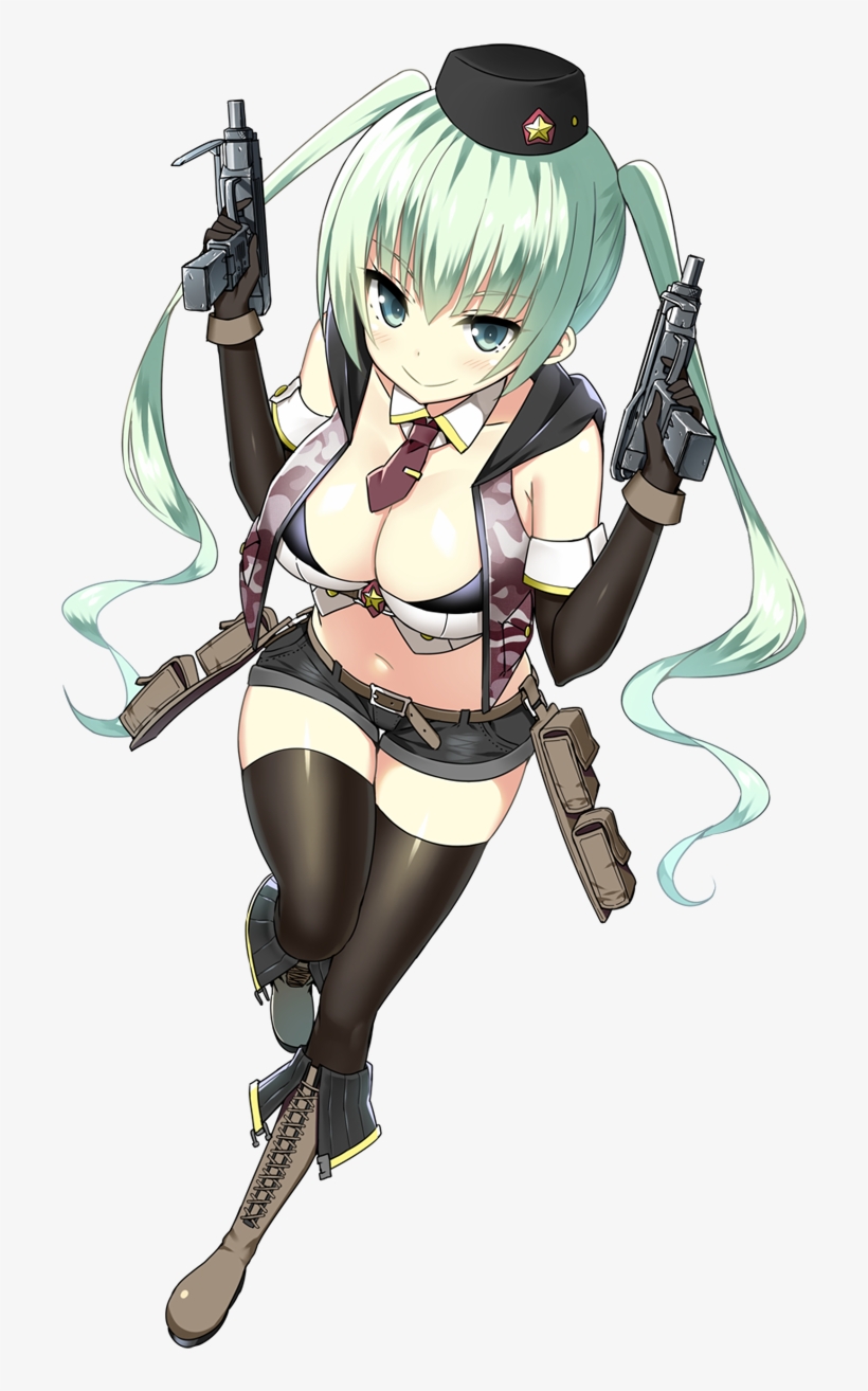 Resized To 71% Of Original - Micro Uzi Girls Frontline, transparent png download