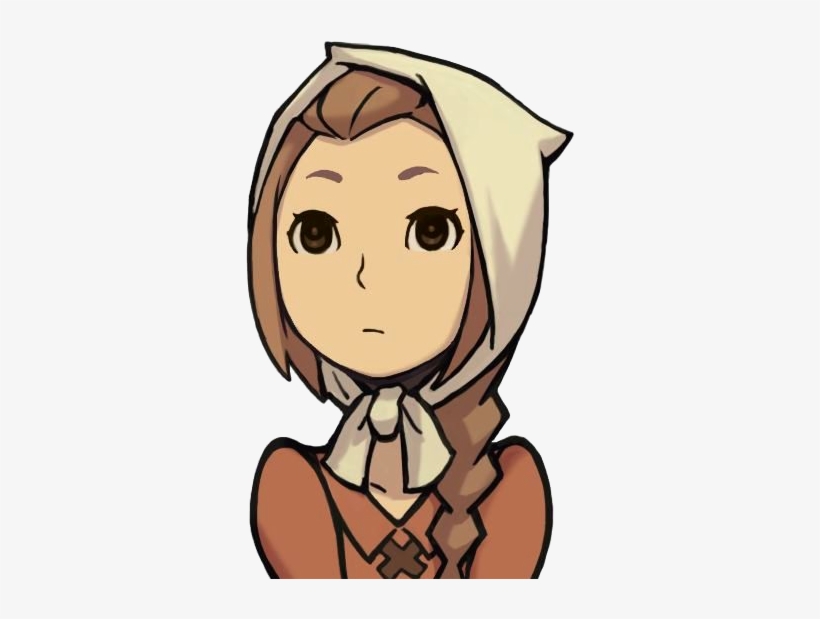 Kira - Professor Layton Girl Characters, transparent png download