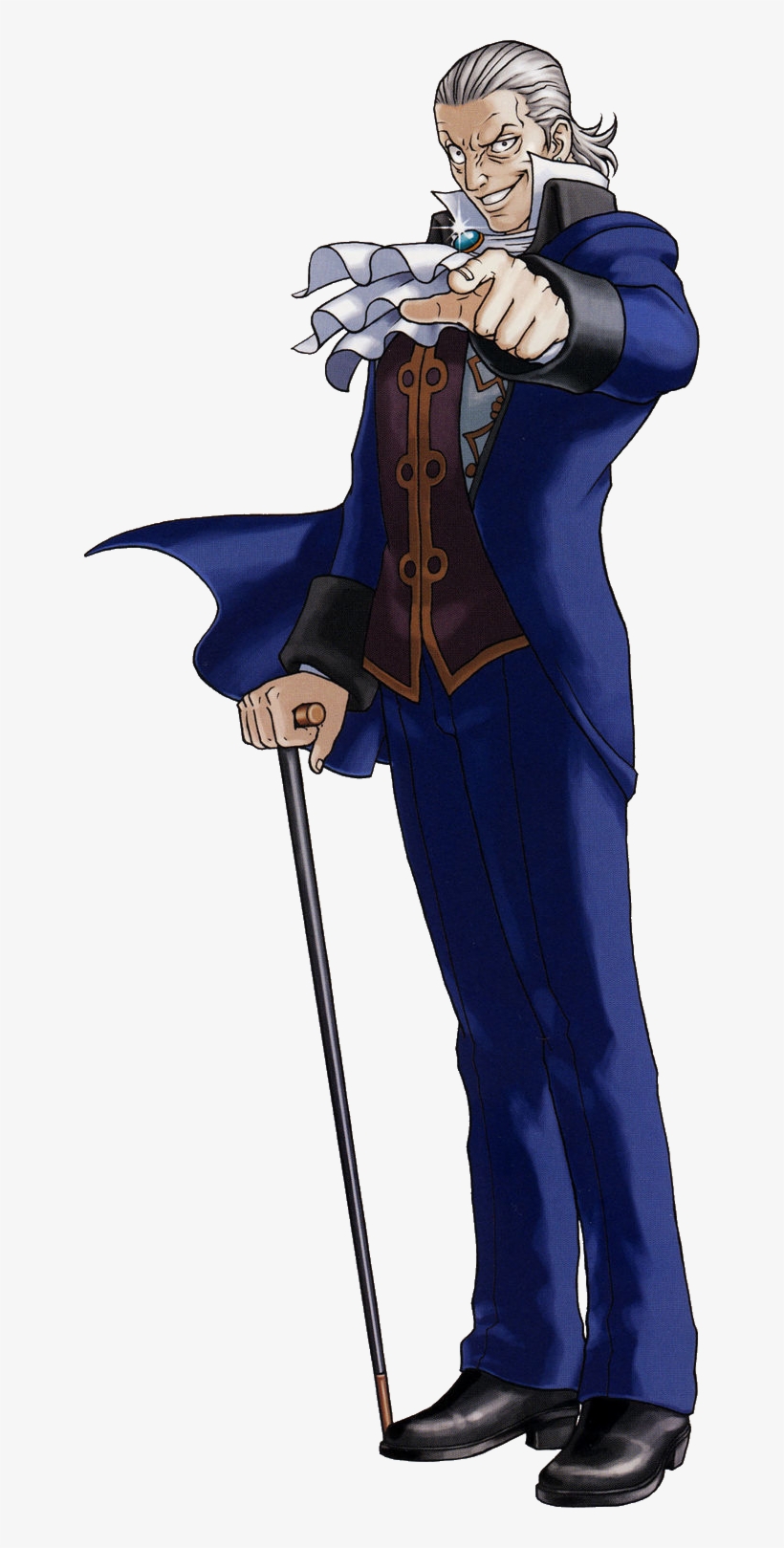 The Phoenix Wright Trilogy - Manfred Von Karma Png, transparent png download