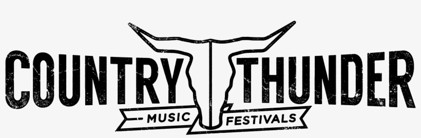 Country Thunder Music Festivals Partner With Cmt To - Country Thunder Logo, transparent png download