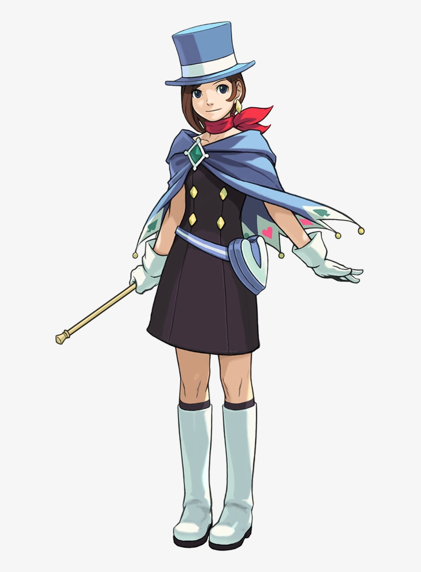 Image Gallery - Ace Attorney Trucy Wright, transparent png download