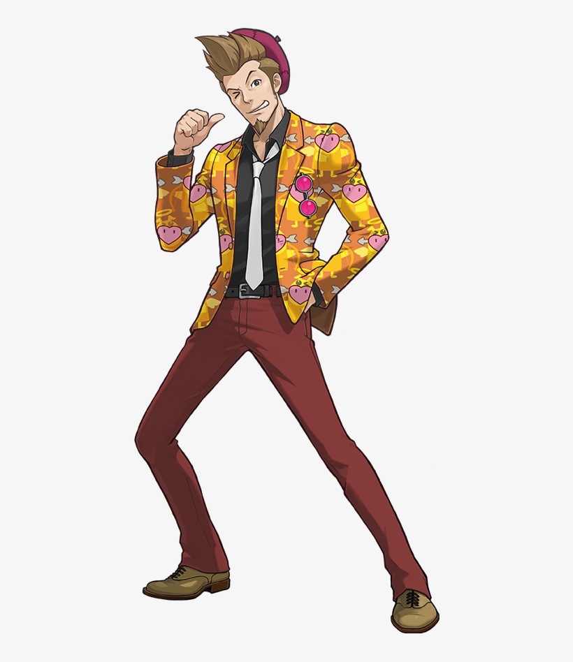 Pw Aa Soj - Ace Attorney Spirit Of Justice Transparent Phoenix, transparent png download