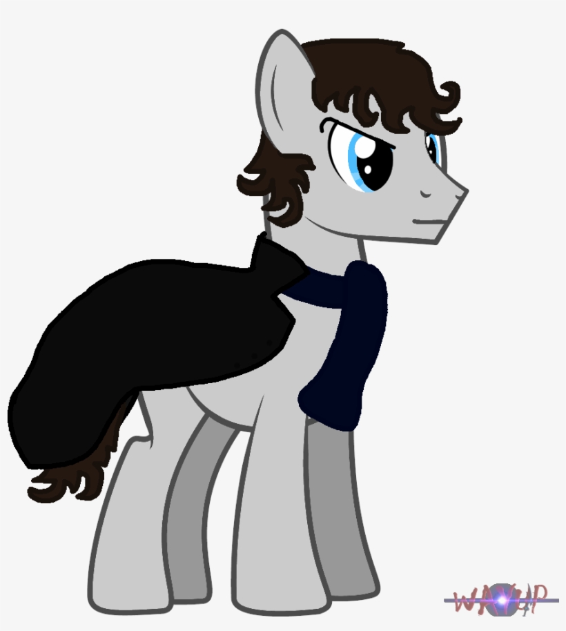 Wayup, Benedict Cumberbatch, Clothes, Ponified, Safe, - Cartoon, transparent png download
