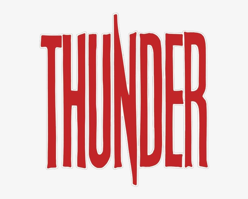 Thunder-logo - Thunder: 20 Years And Out Cd, transparent png download