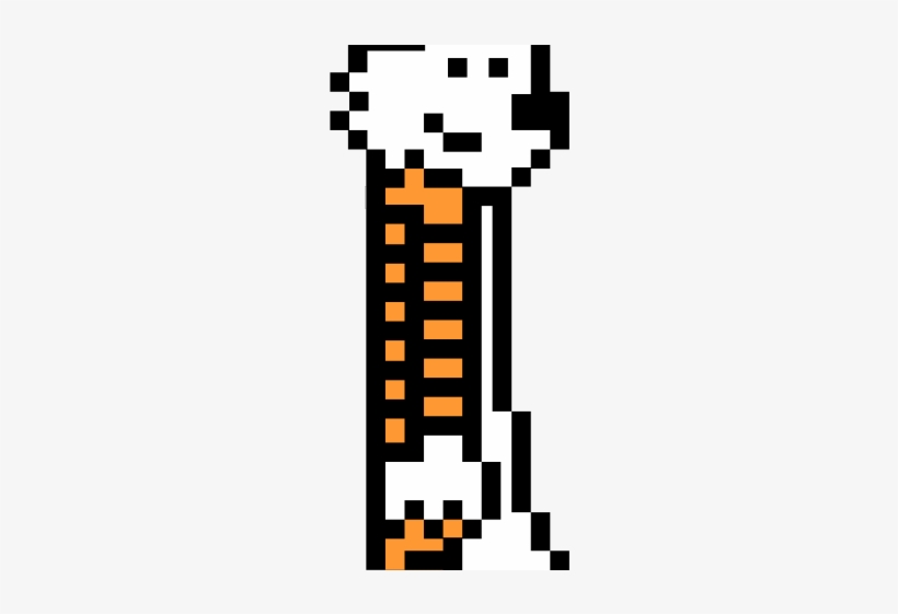 Share - Calvin And Hobbes 8 Bit, transparent png download