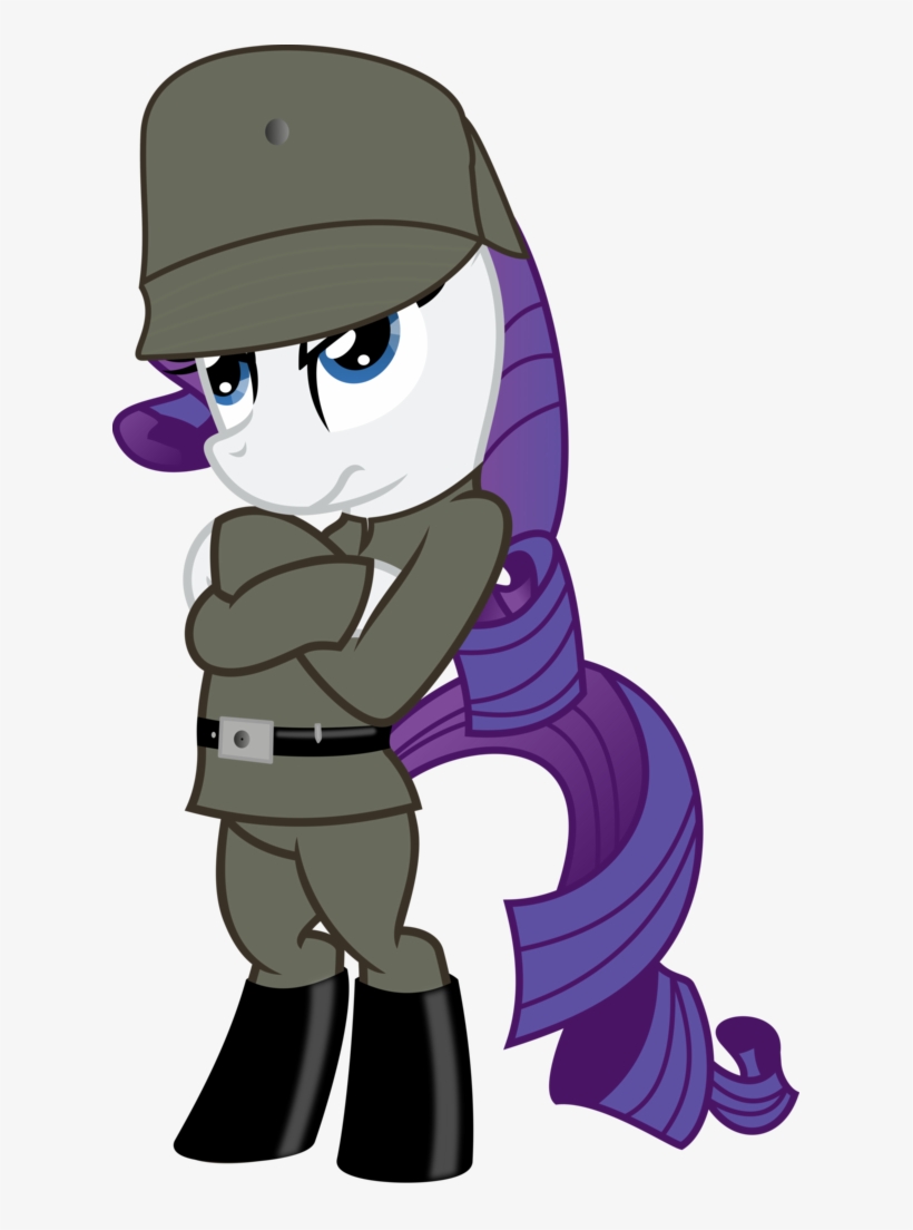 Baka-neku, Rarity, Safe, Simple Background, Solo, Star - Mlp Imperial Officer, transparent png download