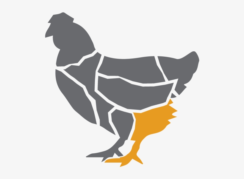 Chicken Thigh - Breast Chicken Art Png, transparent png download
