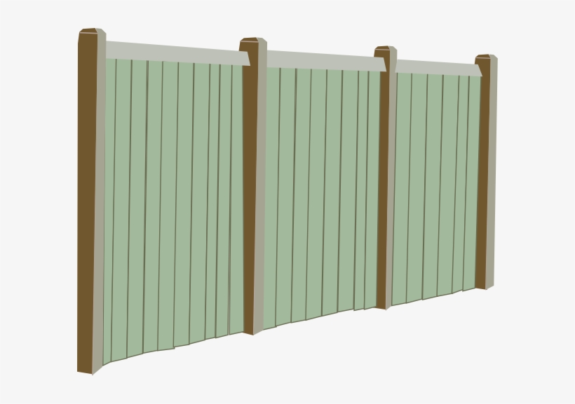 Wood - Fence Clip Art, transparent png download